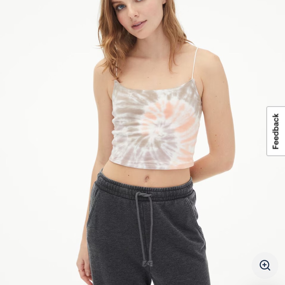 Aeropostale Seriously Soft Bungee Cami - Tye Dye - Size Large